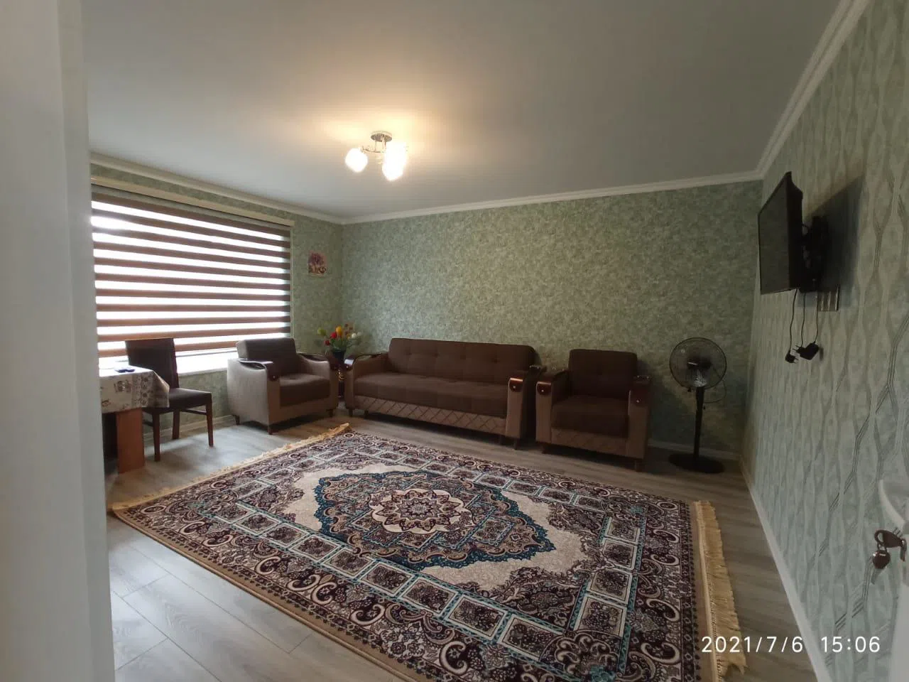 1 otaqlı həyət evi 60 m² - günlük kirayə verilir — şəkil 5