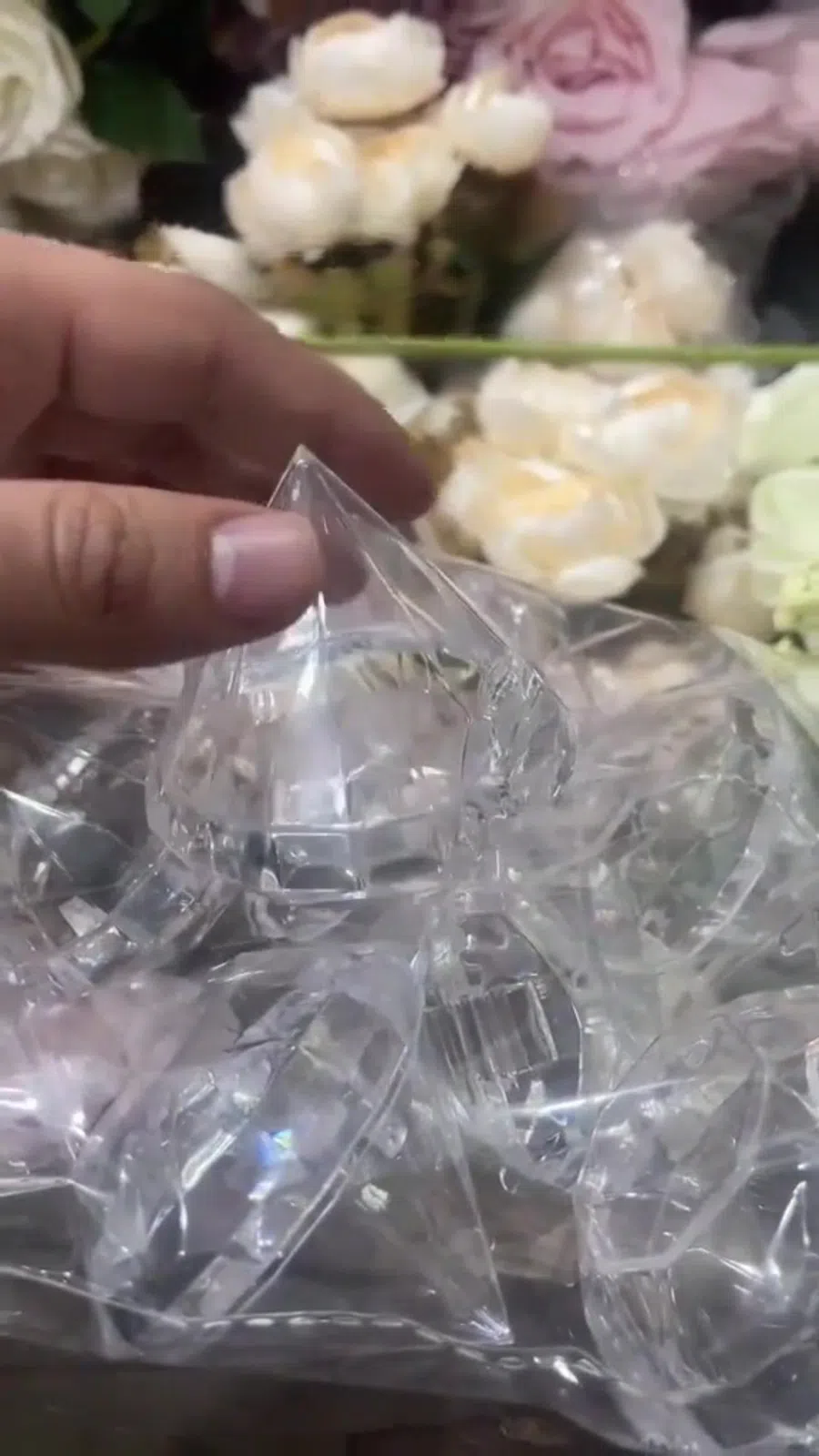 Konfet qabı, Şüşə material — şəkil 7