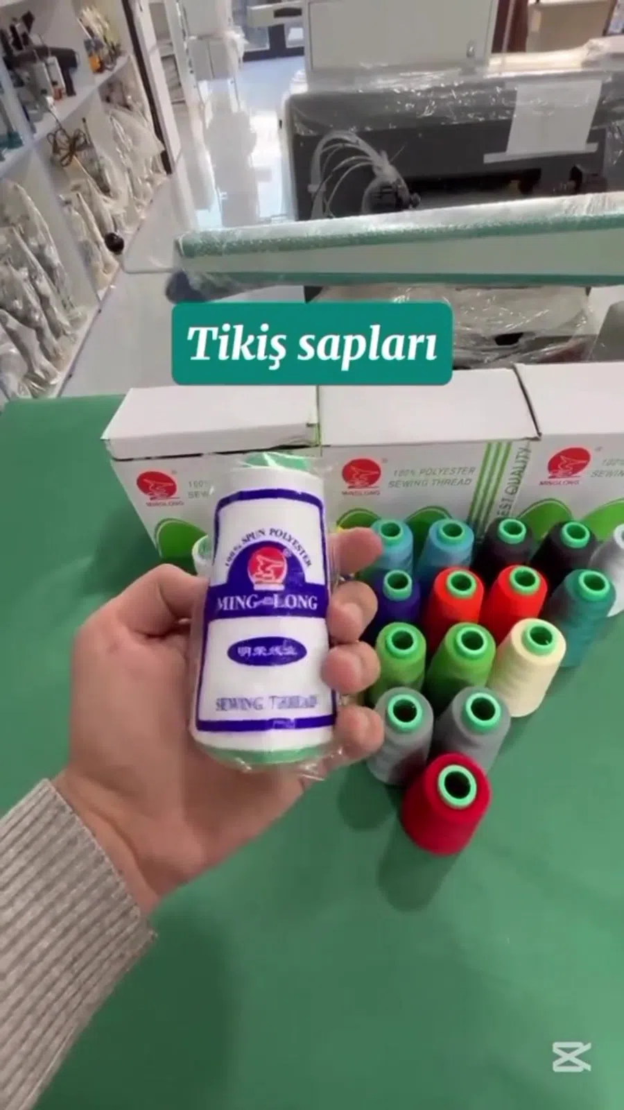 Tikiş və overlok sapları — şəkil 18