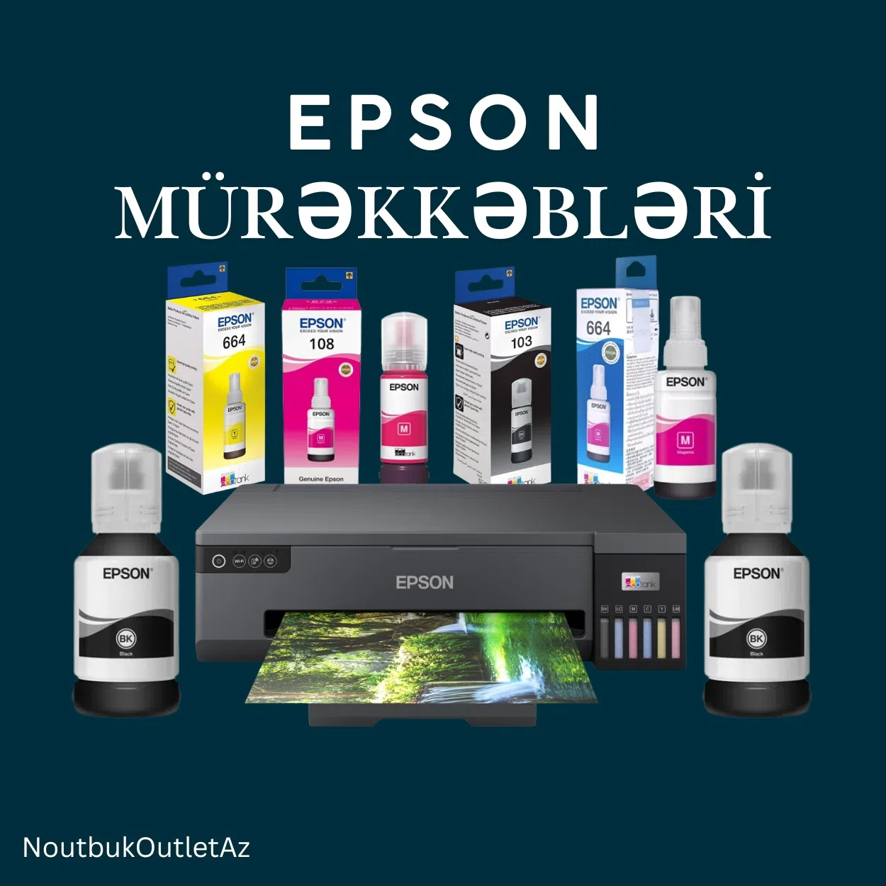 Epson Printer Mürəkkəbləri