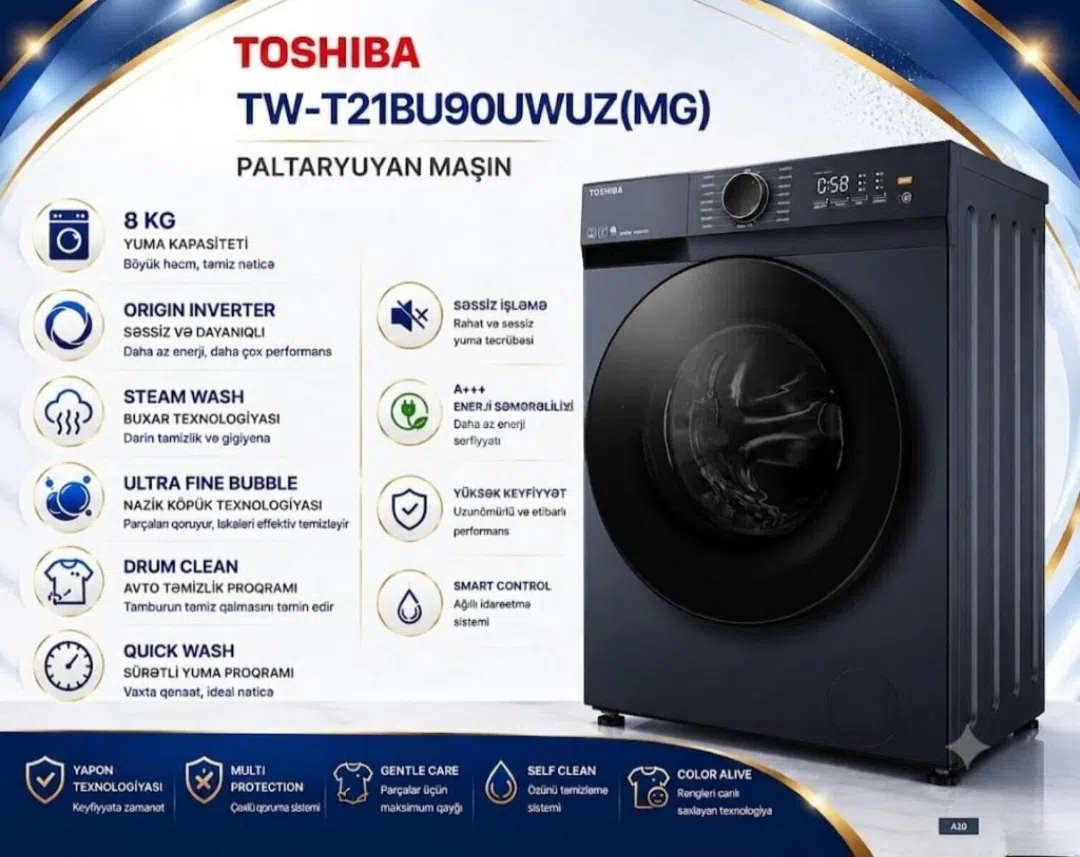 Toshiba paltaryuyan maşın