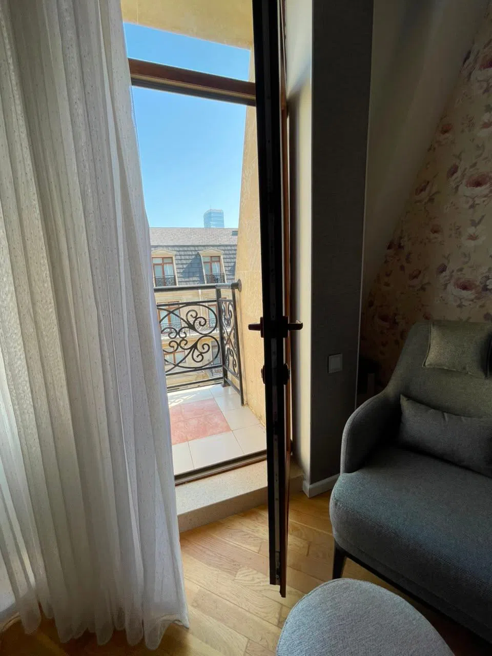 1 otaqlı mənzil 45 m² kirayə verilir — şəkil 6