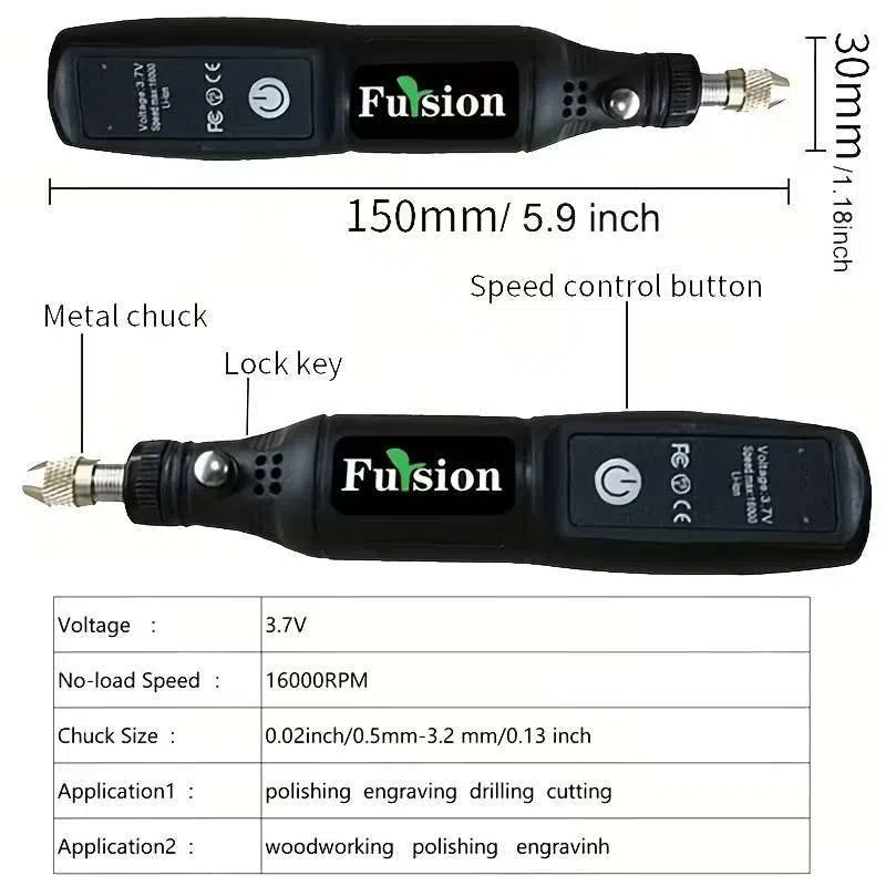 Cordless Mini Electric Grinding Rotary