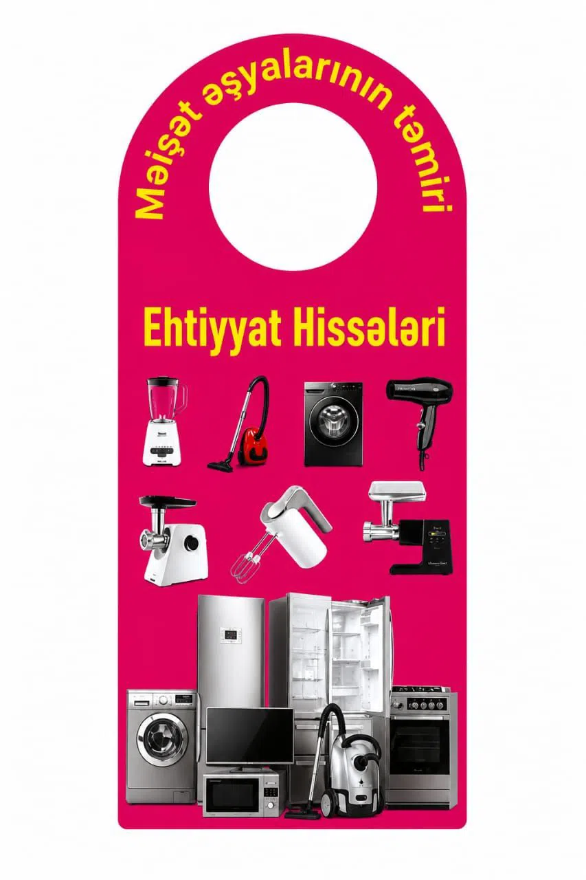 Məişət texnikası təmiri və ehtiyat hissələri xidməti - Tenderyard