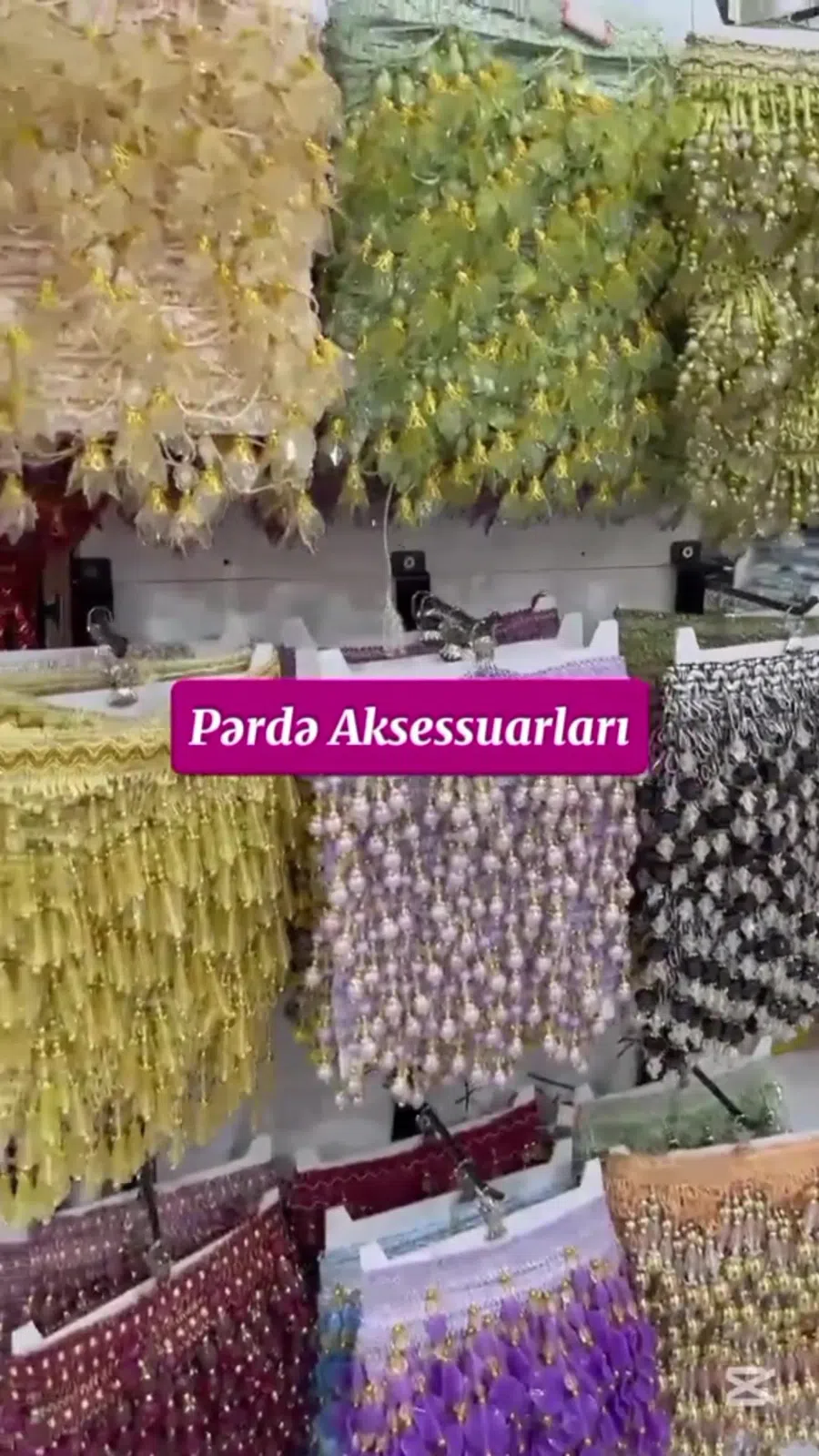 Pərdə dekor-aksessuarları — şəkil 5