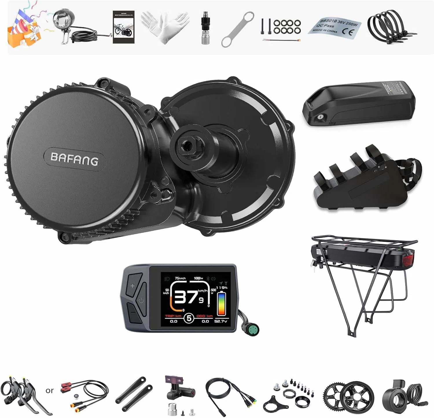 Bafang mid motor kit 48V 750W 68mm — şəkil 1