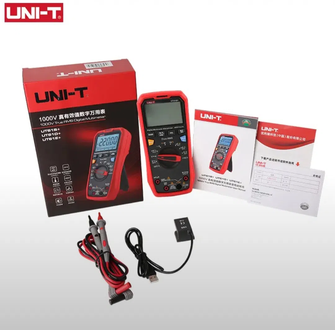 UNI-T UT890D+ Rəqəmsal Multimetr — şəkil 4