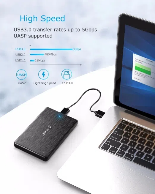 ORICO 2.5 Inch USB 3.0 HDD Case — şəkil 12
