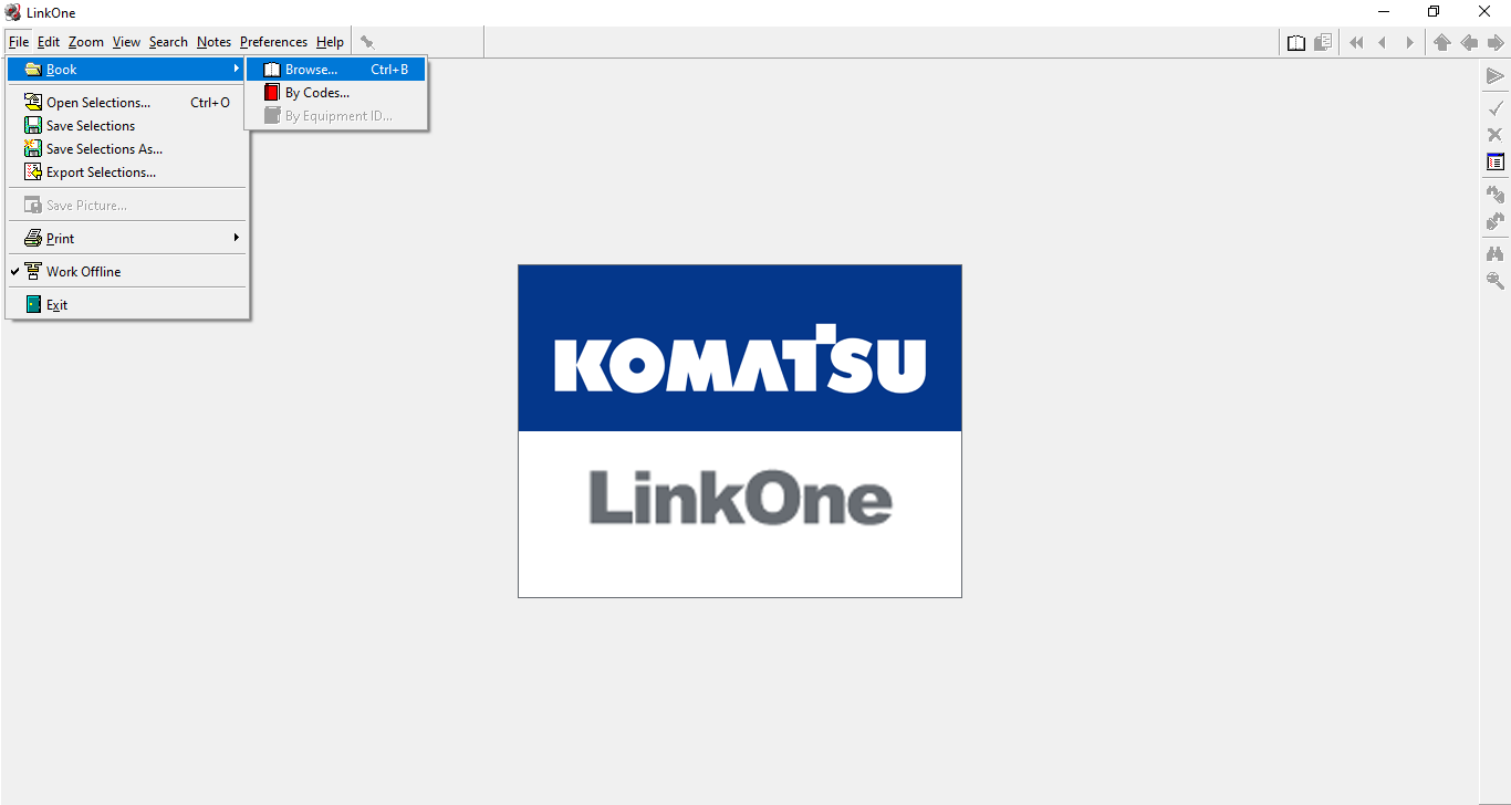 "Komatsu LinkOne" proqramı — şəkil 3