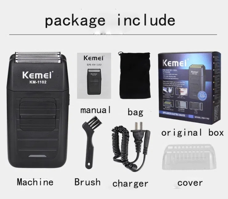 Taraş aparatı Kemei KM-1102 — şəkil 1
