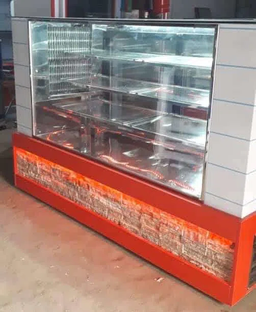 Refrigerated Display Case for Kebabs and Cold Appetizers - Tenderyard