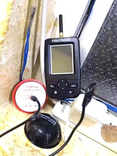 Simsiz Sonar Sensorlu Balıq Axtaran Cihaz — şəkil 4
