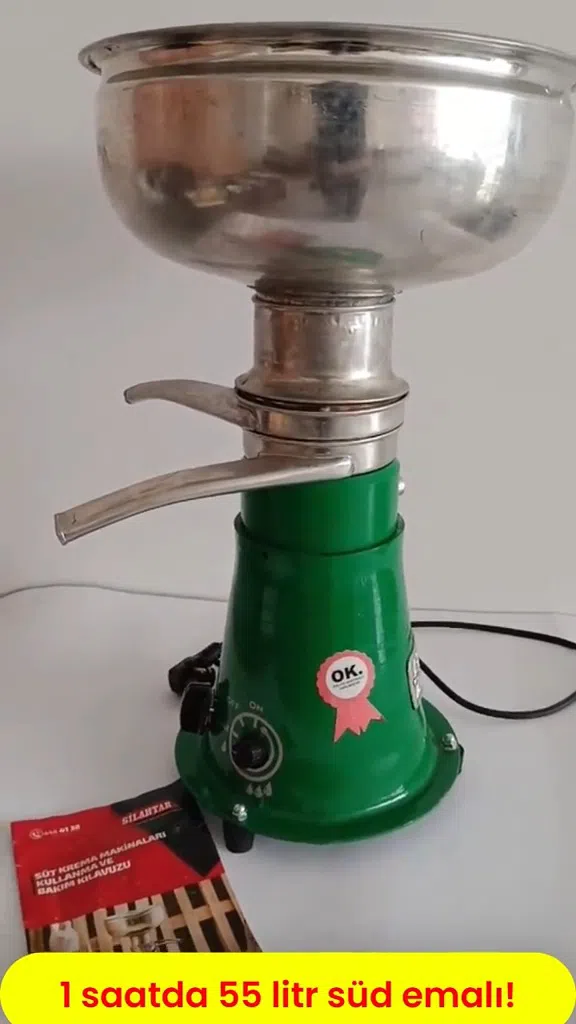 Asya Zenit DE-55 electric milk separator - Tenderyard