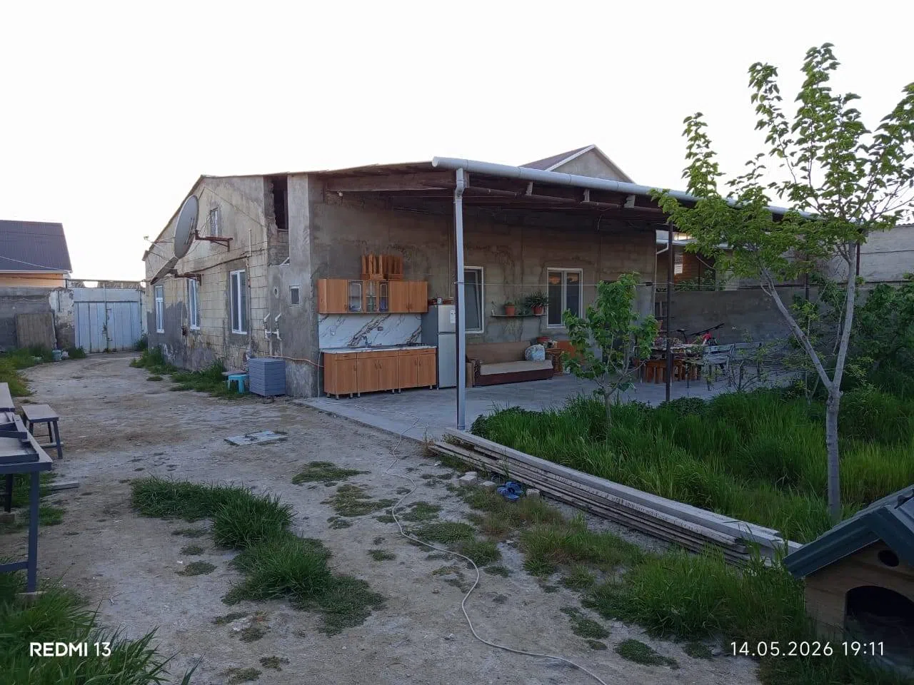 4 otaqlı həyət evi 130 m² - 7 sot torpaq sahəsində satılır — şəkil 13