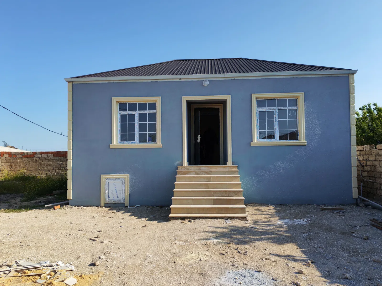 3 otaqlı həyət evi 90 m² satılır — şəkil 1