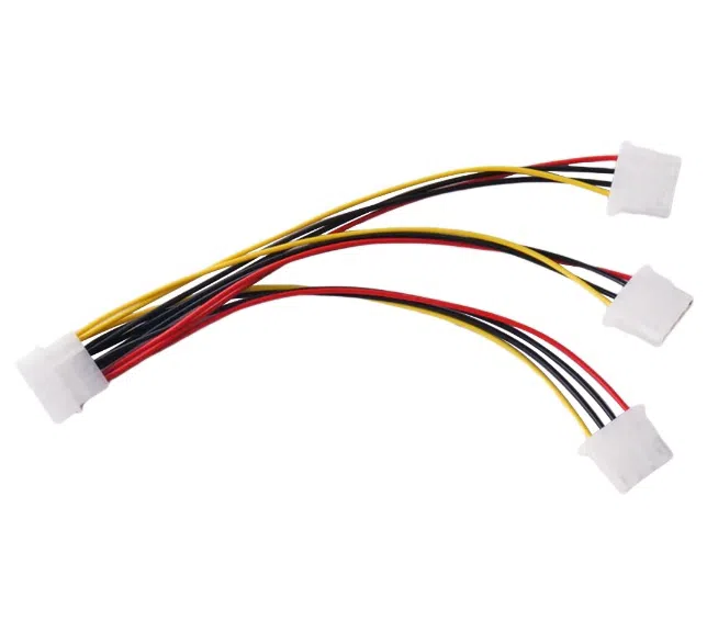4 Pin Molex To 3 IDE Port Cable — şəkil 5