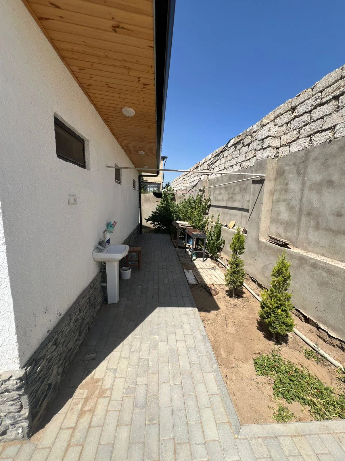 4 otaqlı bağ evi 140 m² 12 sot torpaq sahəsində satılır — şəkil 30