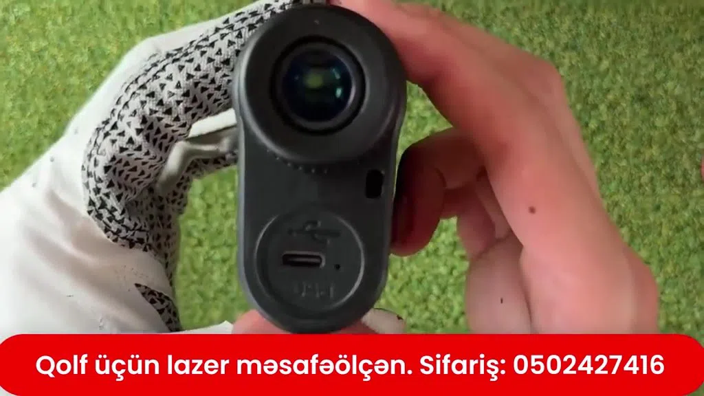 Qolf üçün lazer məsafəölçən (rangefinder)