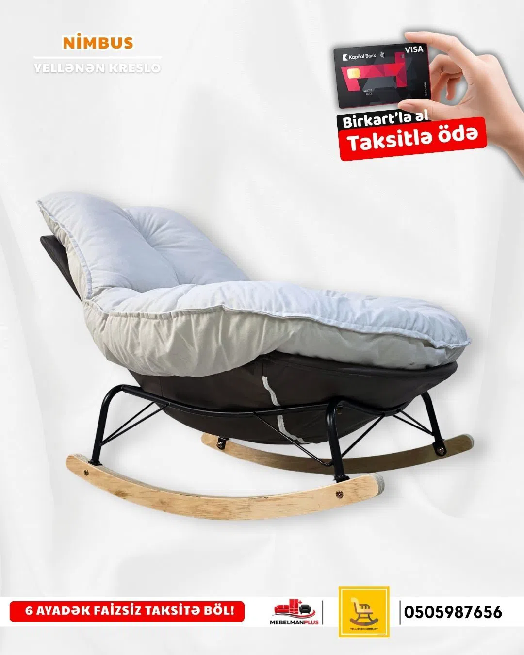 Şezlong Şəffaf rəng