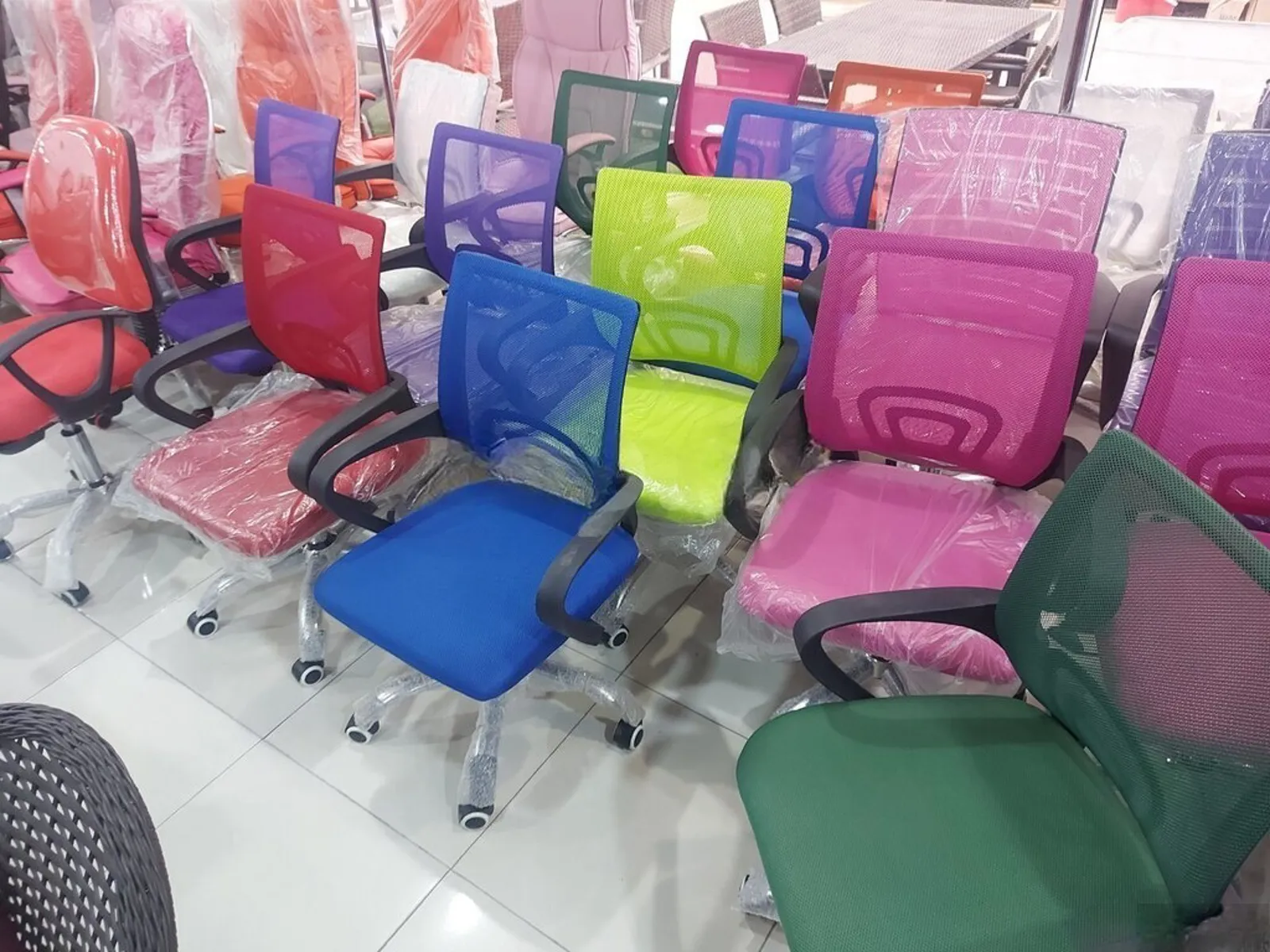 Mixed color, Gaming computer chair - Tenderyard