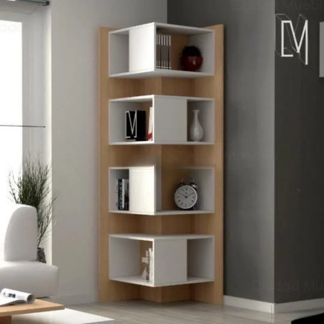 Office cabinet, Bookcase, White color - Tenderyard