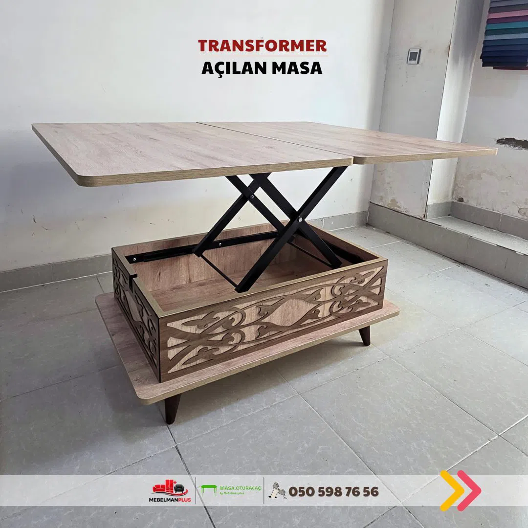 Jurnal masası Qızılı rəng, Transformer — şəkil 3