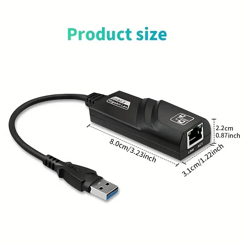 USB 3.0 to 100 Mbps Network Adapter — şəkil 3