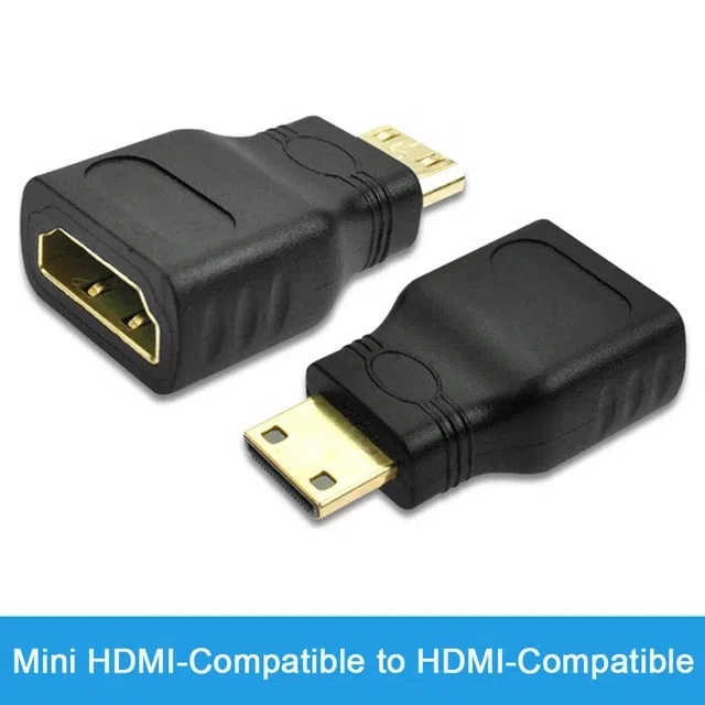 Mini HDMI-compatible to HDMI-compatible Adapter — şəkil 1