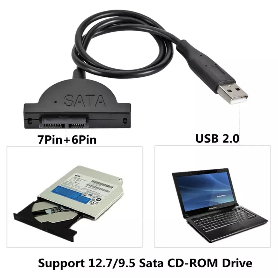 External USB 2.0 DVD RW — şəkil 5