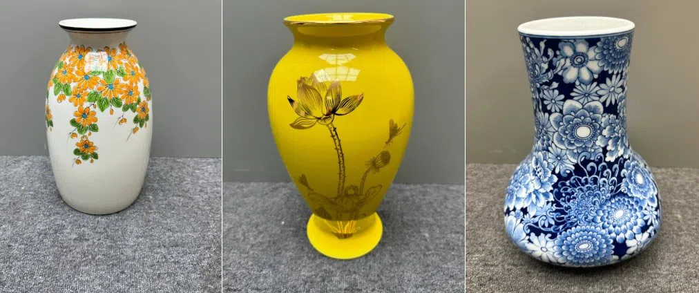 Keramika güldan, Qarışıq rəng