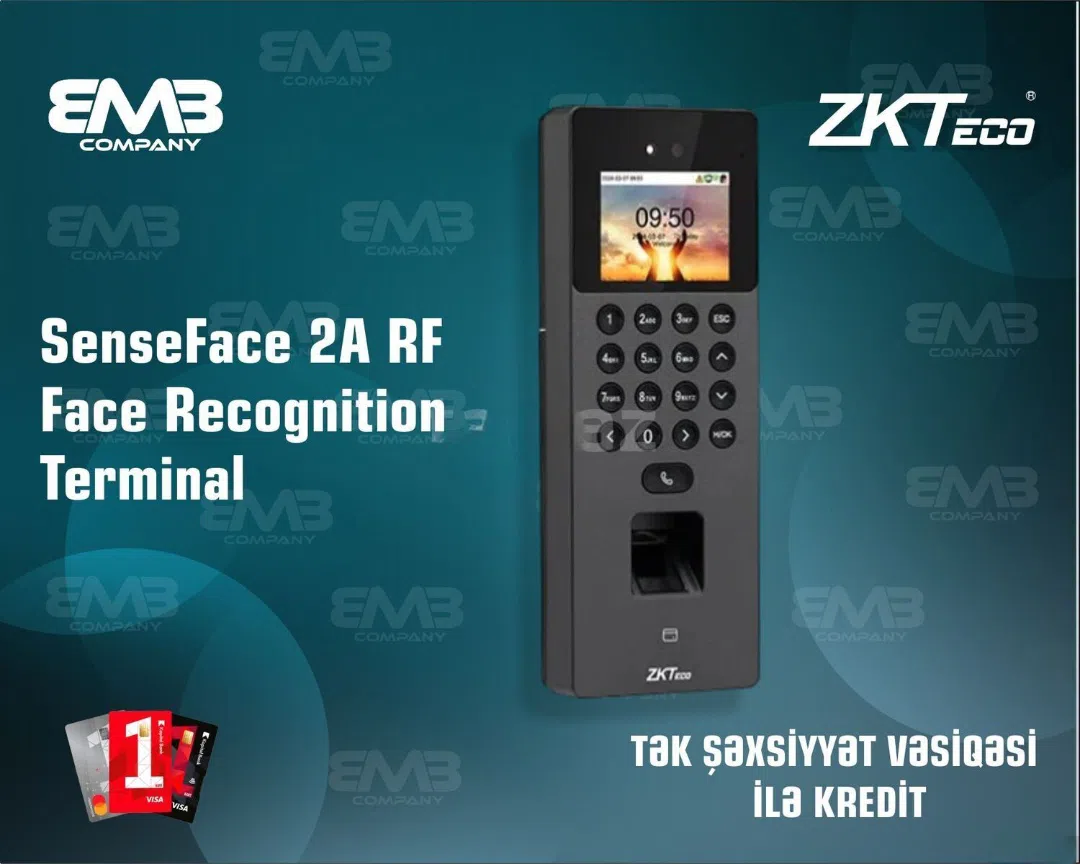 ZKTeco SenseFace 2A RF Face Recognition Terminal - Tenderyard