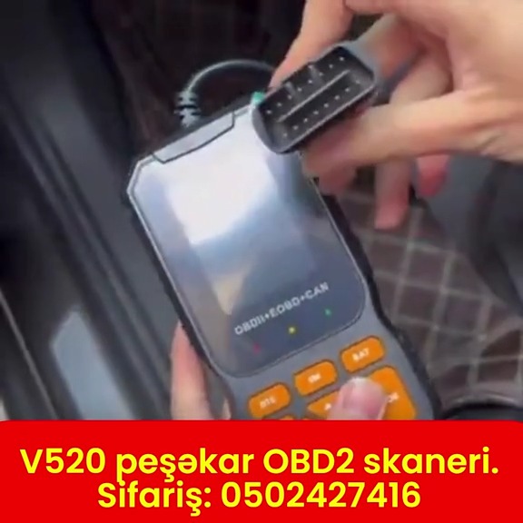 V520 peşəkar OBD2 skaneri - Tenderyard