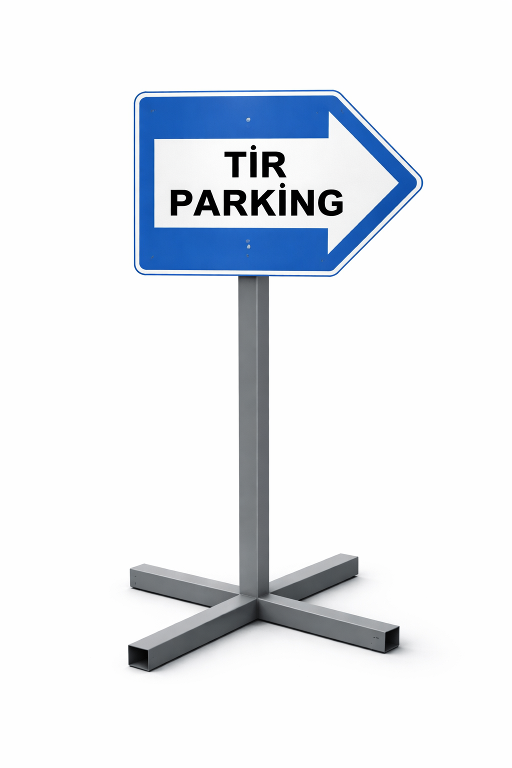 TIR PARKING road sign and support system - Tenderyard