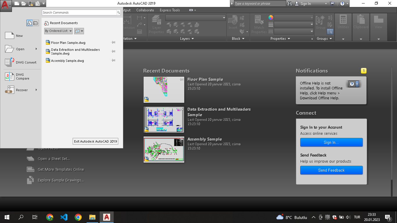 "Autodesk AutoCAD" proqramı — şəkil 14