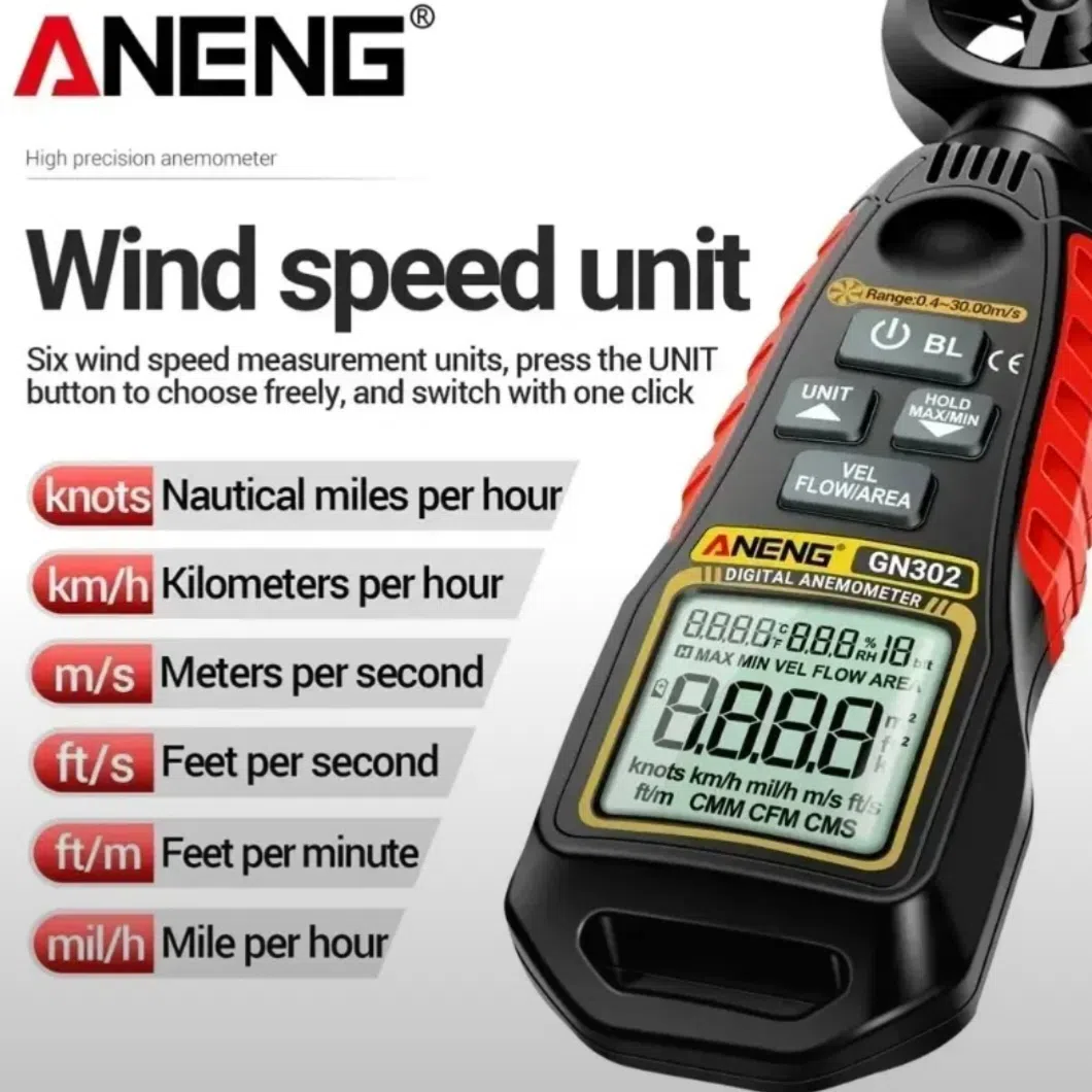 Anemometr ANENG GN302