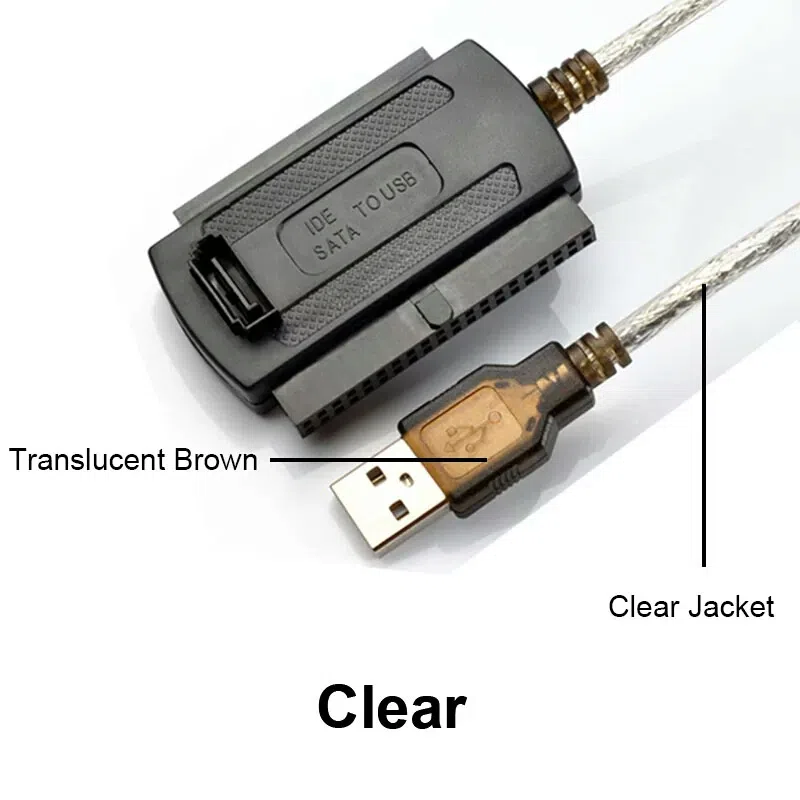 USB 2.0 to IDE SATA Converter Adapter Cable — şəkil 4