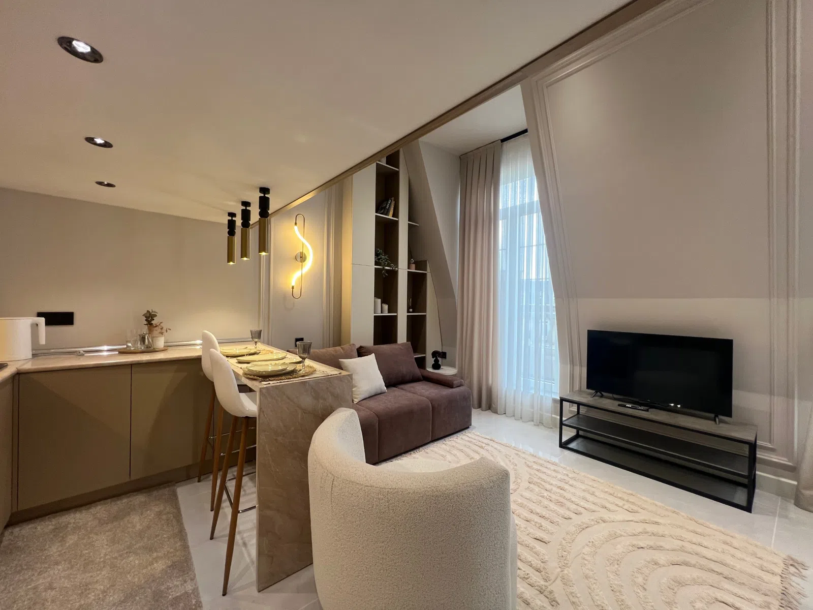 2 otaqlı mənzil 55 m² kirayə verilir — şəkil 3