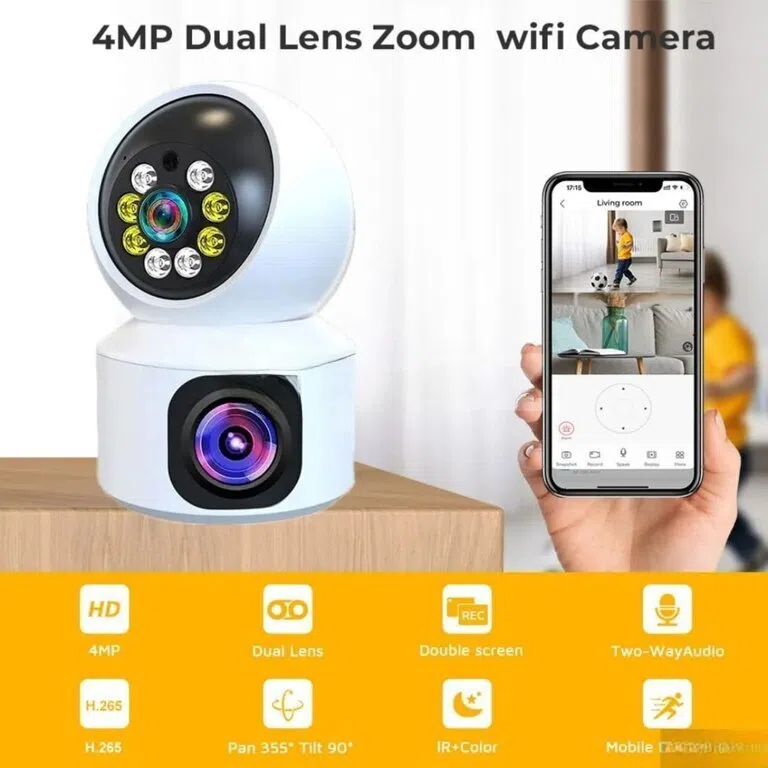 Eurocam QS1 PTZ 3.0MP Full HD WiFi Kamera - Tenderyard