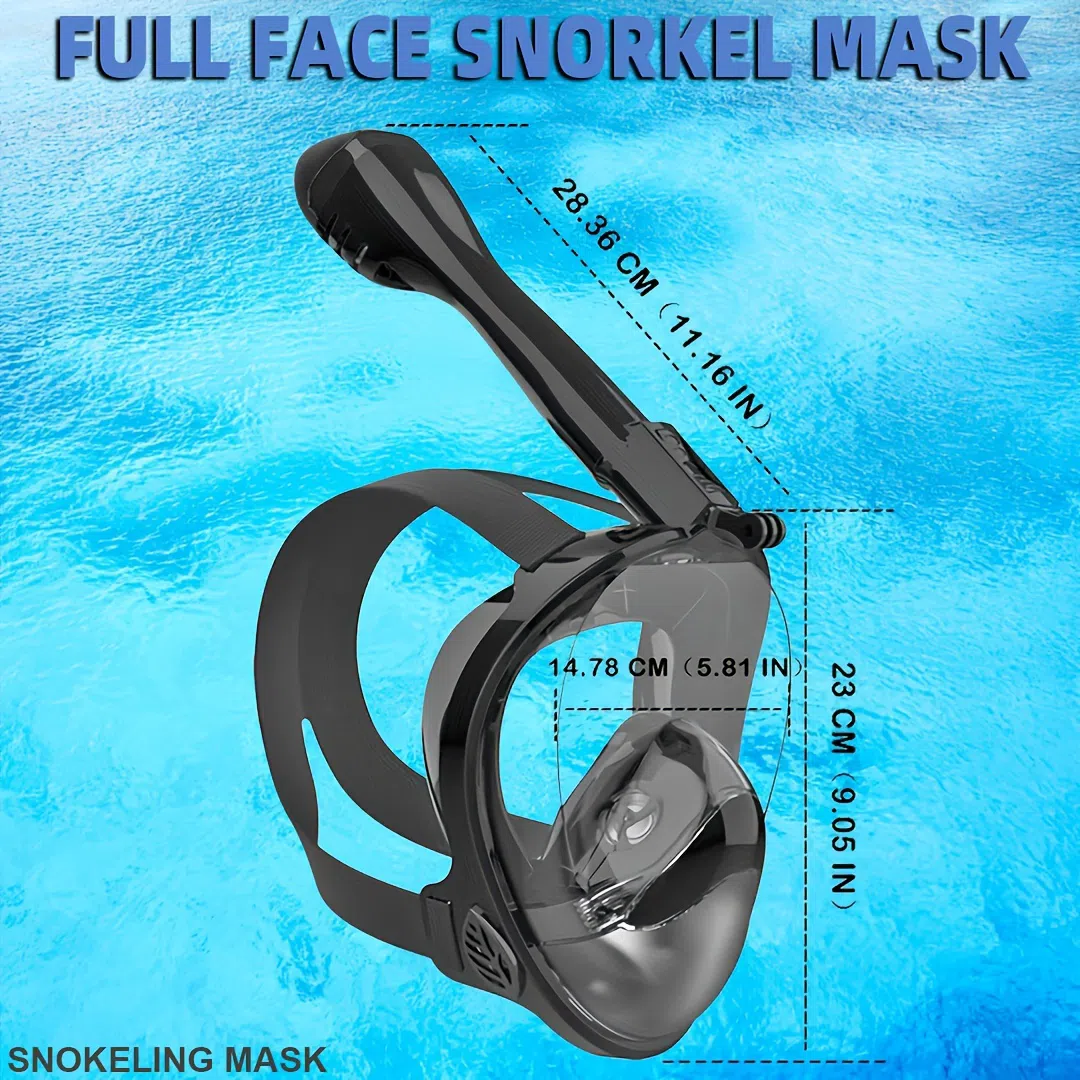Dalğıc üçün snorkel maskası — şəkil 24