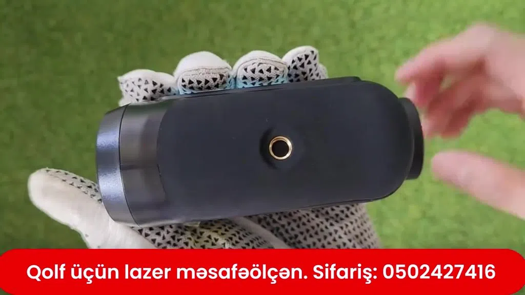 Qolf üçün lazer məsafəölçən (rangefinder) — şəkil 4