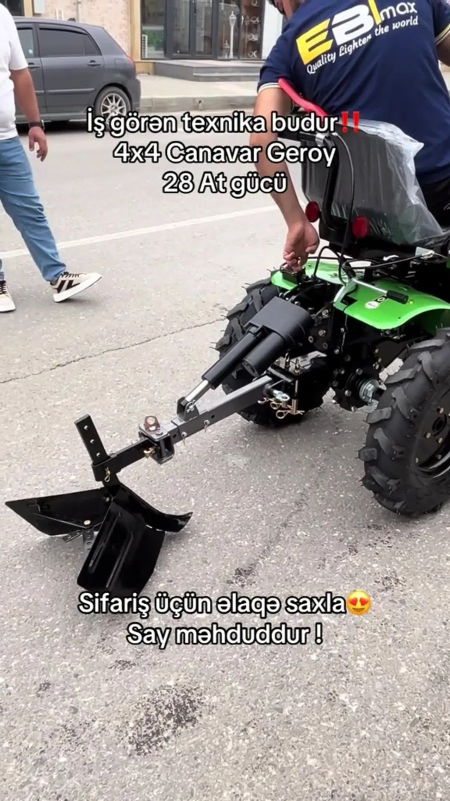 Mini traktor, kənd təsərrüfatı texnikası — şəkil 6