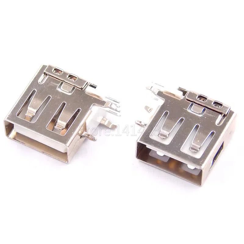 USB-A socket side needle 90 degrees — şəkil 2