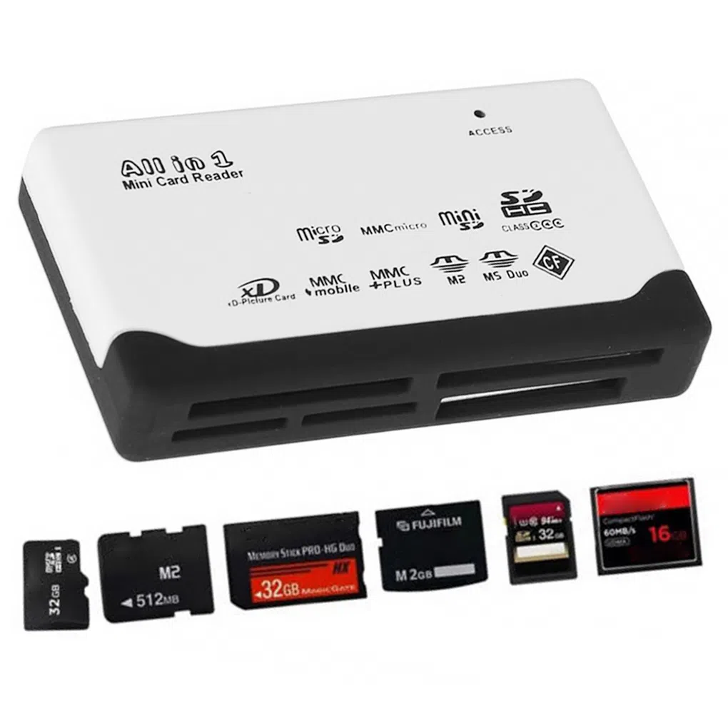 All In One Card Reader | White — şəkil 3