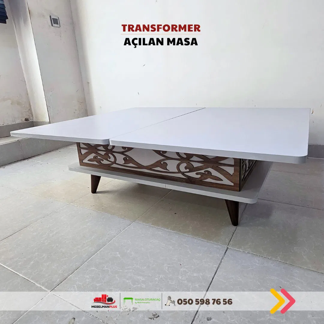 Jurnal masası Gümüşü rəng, Transformer — şəkil 9