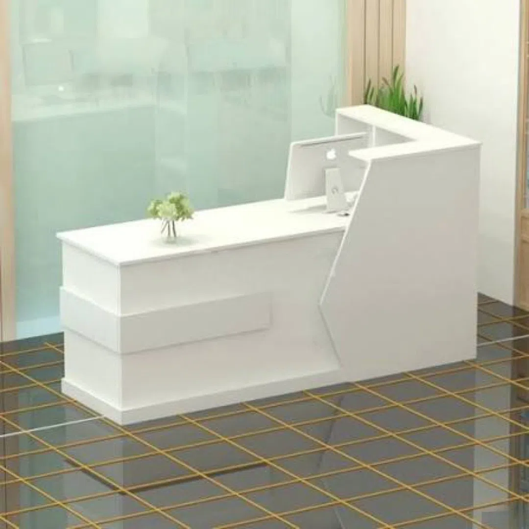 White Reception desk - Tenderyard