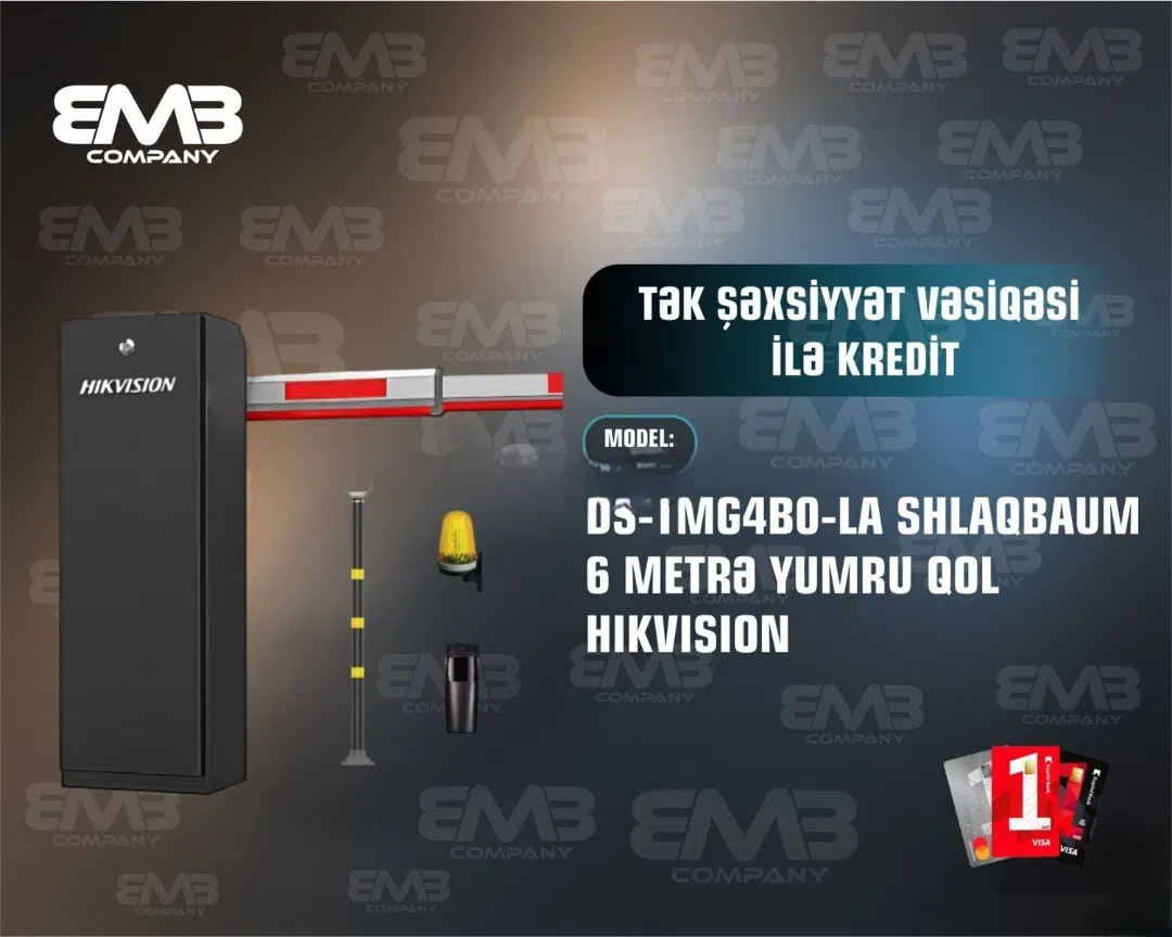 Hikvision DS-TMG4B0-LA Barrier Gate - Tenderyard