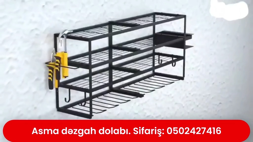 Wall-Mounted Workbench Cabinet (Wall-Mounted Tool Cabinet) - Tenderyard