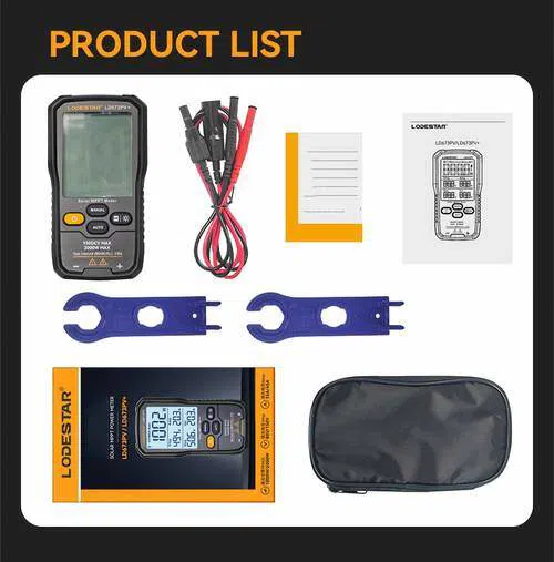 Solar MPPT Meter günəş paneli test cihazı — şəkil 6