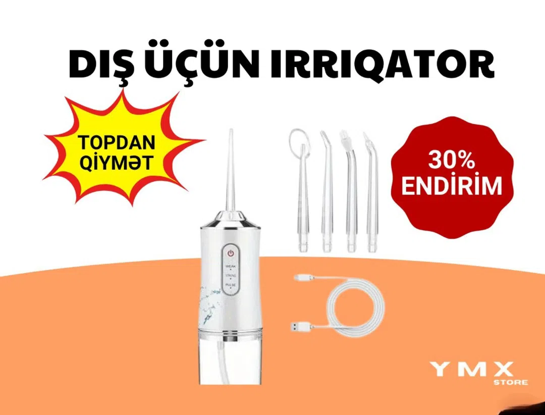 İrriqator ağız baxımı üçün elektrik cihaz