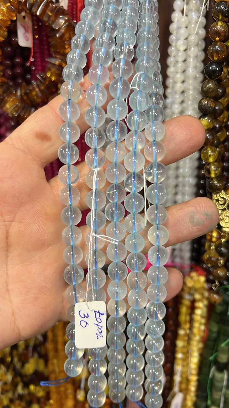 Təbii daşlar: qranat, topaz, malaxit, rubin, kianit, sapfir — şəkil 3